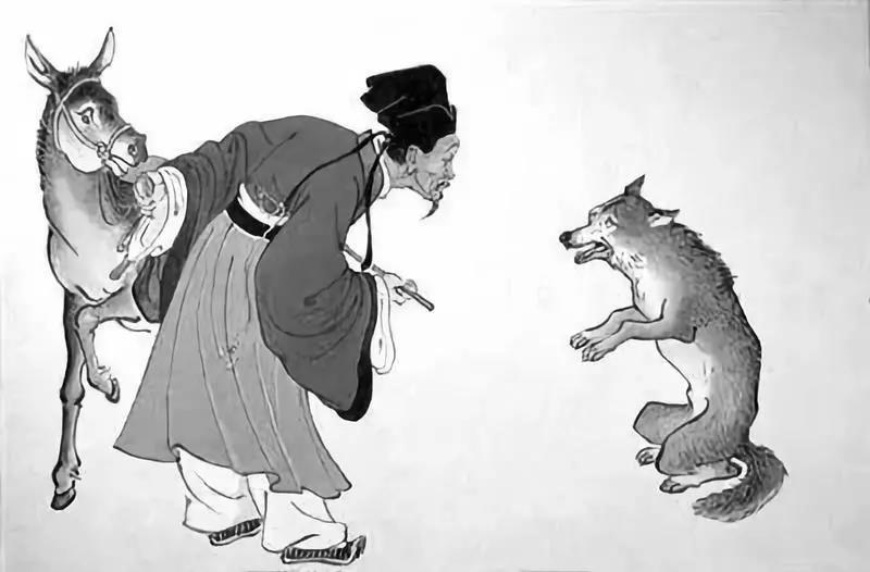 最后,狼反咬了救命先生一口.可是,正如谚语说的那样,喂不熟的白眼狼.